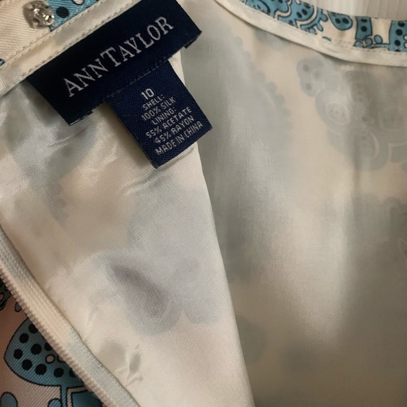 EUC Silk Size 10 Ann Taylor Skirt - Picture 4 of 5